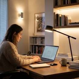 Éclairage de bureau