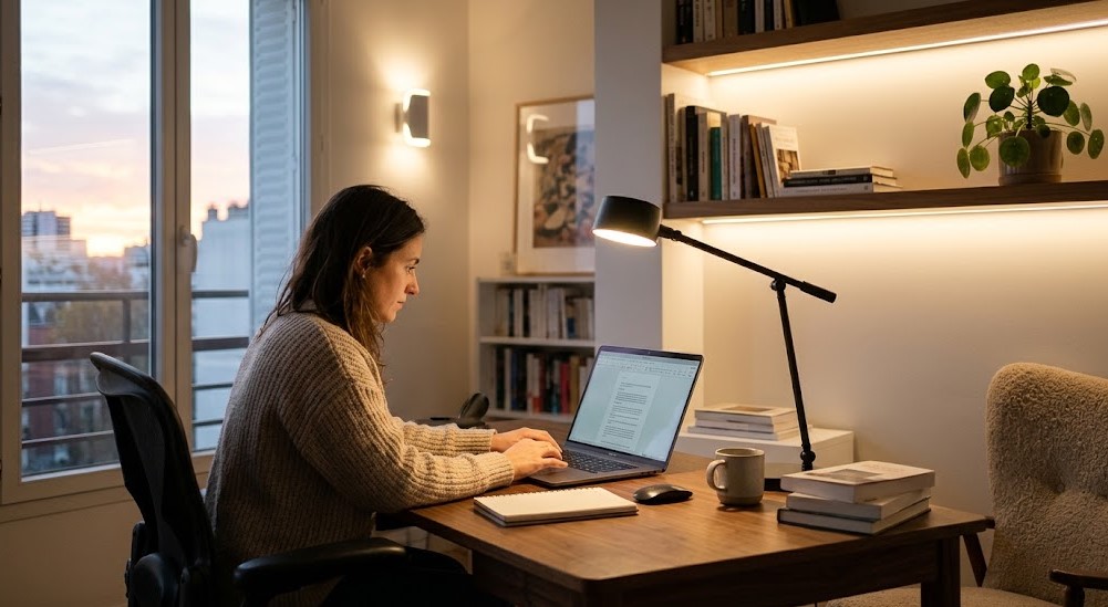 Éclairage de bureau