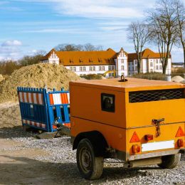 RÔLE ESSENTIEL DES COMPRESSEURS D’AIR SUR LES CHANTIERS DE CONSTRUCTION