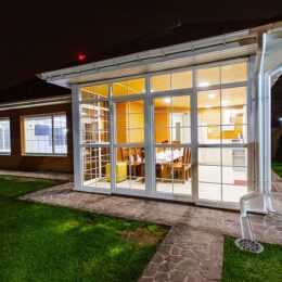 véranda bioclimatique