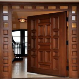 porte en bois