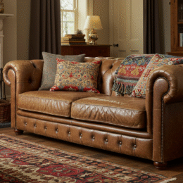 Entretenir un sofa en cuir ou en tissu