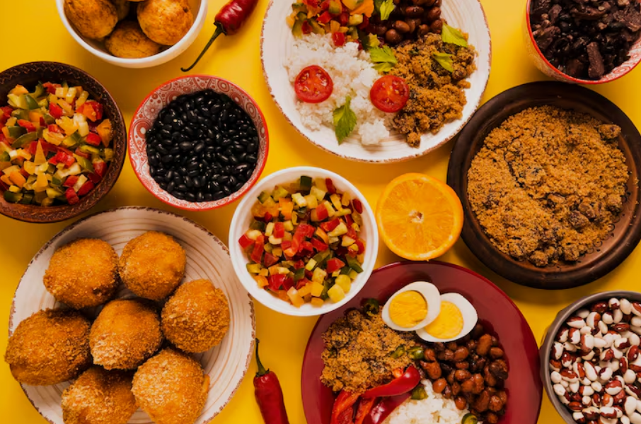 Repas traditionnel créole