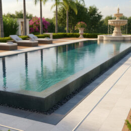 Contours de piscine design et sécurisés