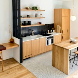 cuisine sur mesure en bois