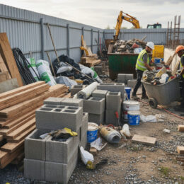 Avantages du débarras de chantier