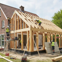 Agrandissement à ossature bois