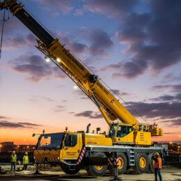 Capacité d'une grue mobile