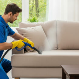 Nettoyage professionnel de canapé
