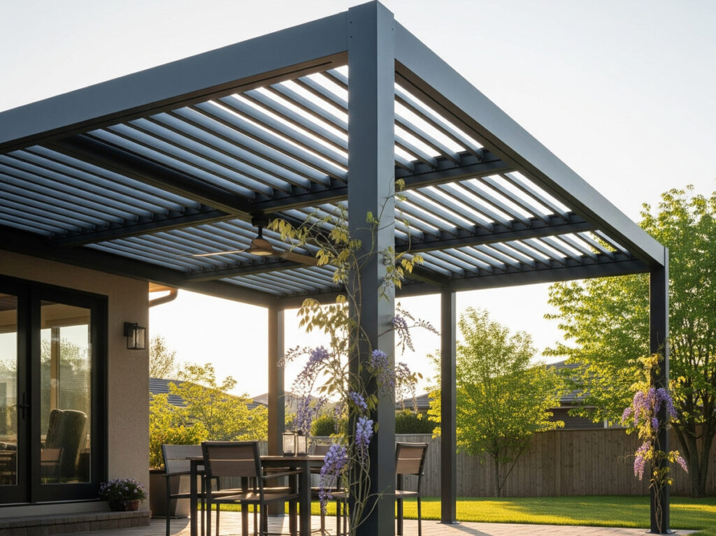 Pergola métallique