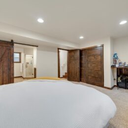 Porte intérieure pour un style chaleureux