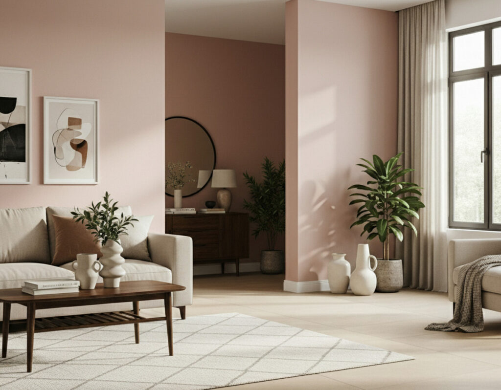 Association de revêtement de mur et de sol