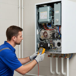 Entretien de chaudière à gaz