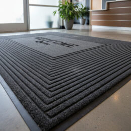 Tapis d'entrée d'immeuble