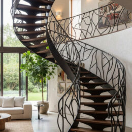 Escalier en fer forgé