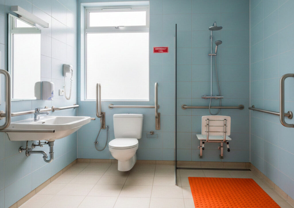 Salle de bain pour PMR