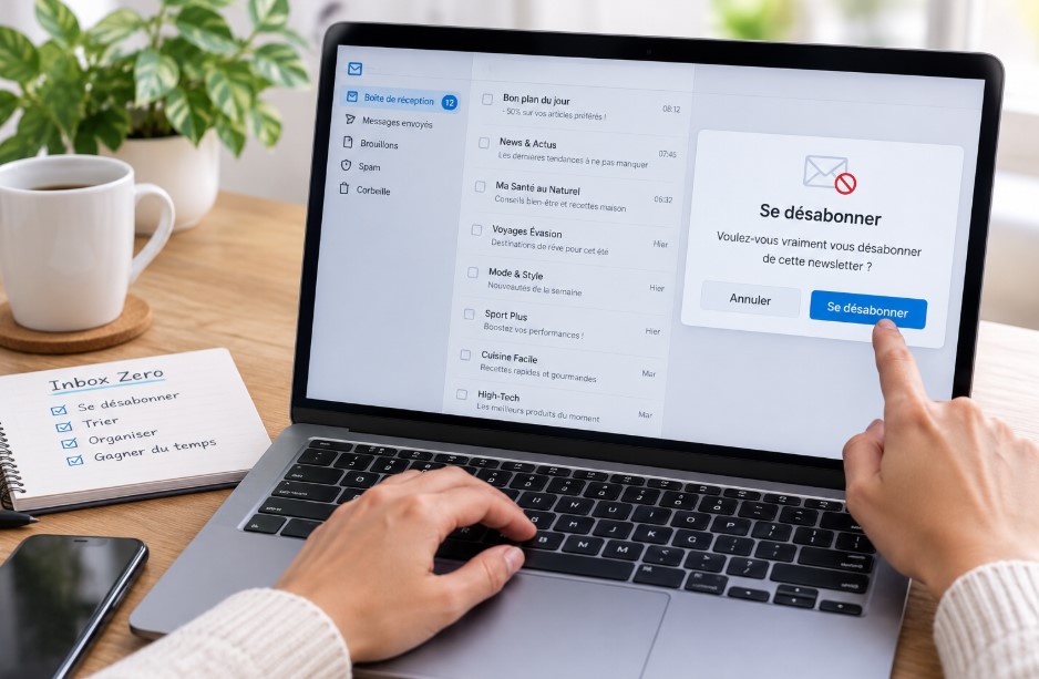Inbox Zero : méthode pour se désabonner des newsletters inutiles