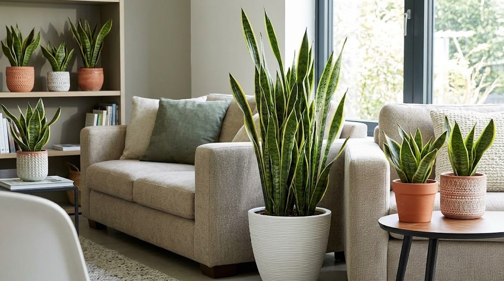 Sansevieria : bienfaits pour la maison